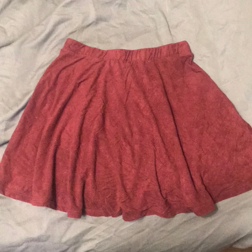 Velvet skirt